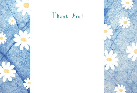 白い花と父の日のメッセージカード