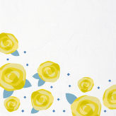 黄色いバラの定番デザインカード